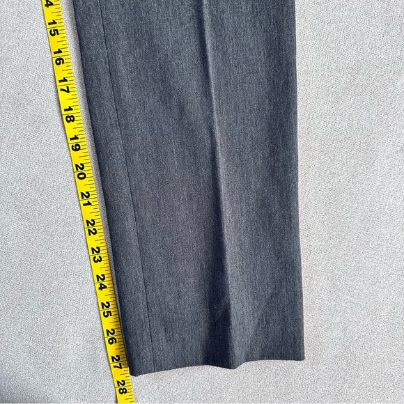 Talbots High Waist Straight Pant. 8 Petite. Gray. - Picture 9 of 9